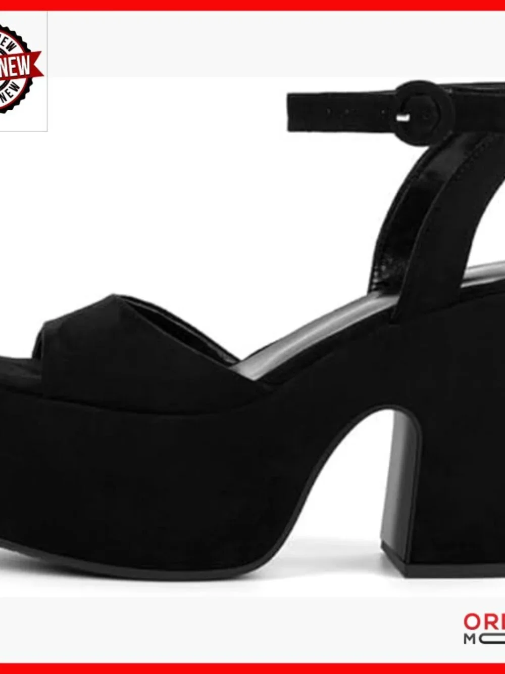 Chunky Platform Heels Open Toe Ankle Strap Sandals Wedding Party Dress Shoes